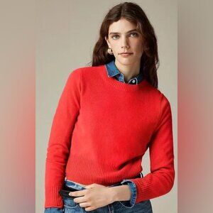 ✨ J. Crew ✨ Cashmere Shrunken Crewneck Sweater
